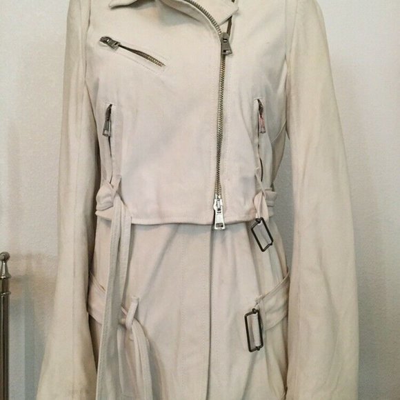 Ann Demeulemeester Leather Duster Trench Coat belt - Picture 10 of 12